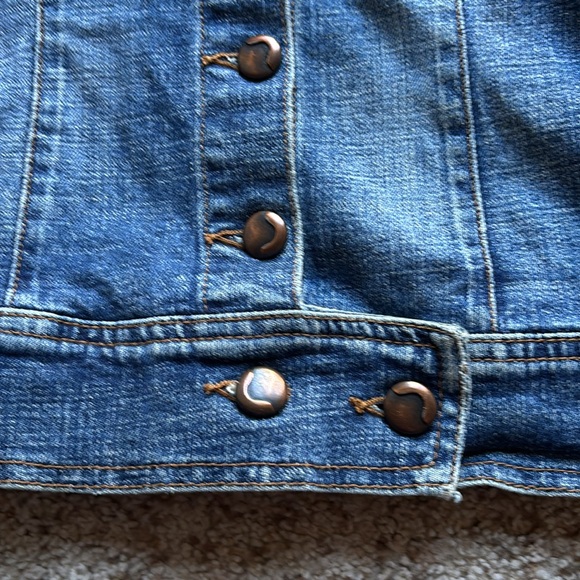 Joe’s Jeans Vintage Retro Women’s Denim Jacket Rocker Hippie Made in USA Sz S - Picture 5 of 13